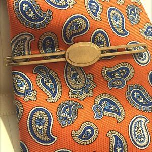 VINTAGE TIE CLIP KREMENTZ TIE BAR , Gold plated